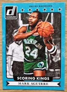 2014-15 Panini Donruss Scoring Kings #43 Mark Aguirre - Mavericks - Picture 1 of 2