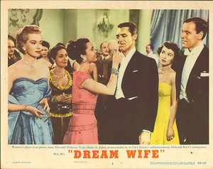 DREAM WIFE orig 1953 lobby card poster CARY GRANT/DEBORAH KERR/BETTA ST. JOHN