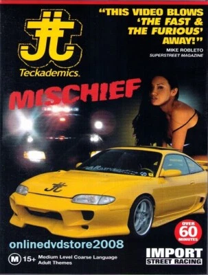 MISCHIEF - DRIFT Fast & FURIOUS - Import ILLEGAL Street RACING - Teckademics DVD - Image 1 of 2