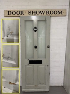 Reclaimed Style Bespoke Wooden Panel Front Door 1975 Or 1980 x 756 Or 752mm - Picture 1 of 24