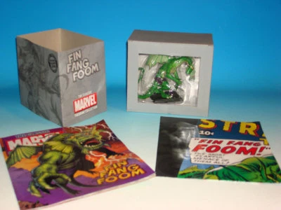 Estatua Fin Fang Foom Marvel Colección Clásica Die-Cast Estatuilla Exclusiva Foto 1 de 4