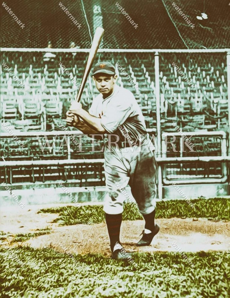 Foto pintura al óleo E266 Bill Terry New York Giants novato año 8x10 11x14 16x20 Foto 1 de 1