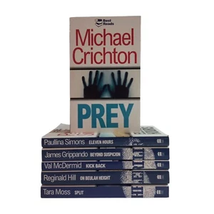 Best Reads Thriller Novels Various Authors Bundle x 6 Books Bulk Lot Paperback - Picture 1 of 18