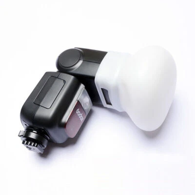 Lámpara difusora de luz de gel de sílice para flash Speedlite YongNuo YN560 YN600EX TT560II Foto 1 de 4