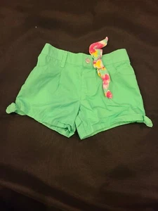 Pre-Owned 365 Kids From Garanimals Girls Mint Green Shorts Size 5 - Picture 1 of 3