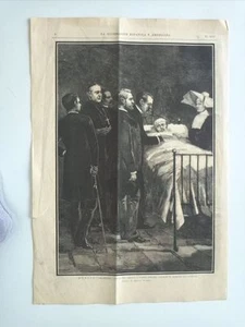 1885 Xilografía: Murcia Los Señores Cánovas del Castillo y Romero Robledo.. - Bild 1 von 1