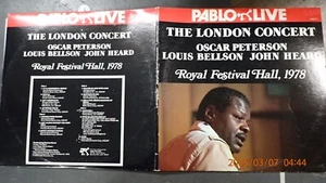 NM Oscar Peterson The London Concert Pablo Live 2620 111 1978 LP Louis Bellson - Imagen 1 de 4