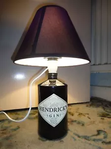 Hendricks Gin Bottle Lamp. Bar, Home, Study, Top Quality. - Picture 1 of 1