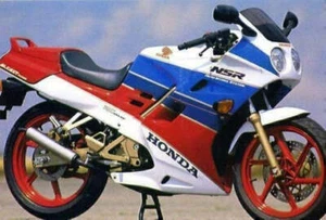 Passend für Honda NSR125R 90-1992 Lichtfarbe Original Profil BILDSCHIRM Powerbronze - Bild 1 von 2