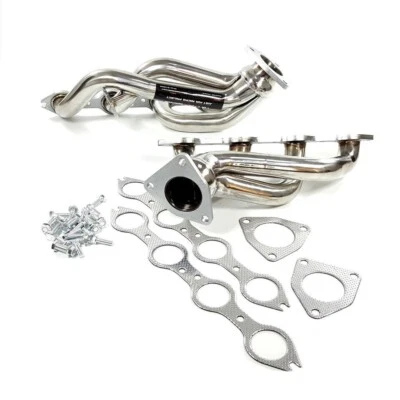 Shorty Headers for 1999-2006 Chevrolet Silverado 1500 2500 3500 Pickup V8 6.0L Foto 1 de 4