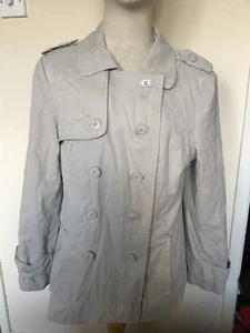 Ladies Grey Petite Collection Debenhams Jacket Coat Size Uk 14 - Picture 1 of 6