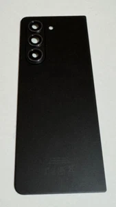 Original Samsung Galaxy Z PLIEGUE 5 Cubierta Trasera Batería Vidrio Lente-F946 Negro - Imagen 1 de 2