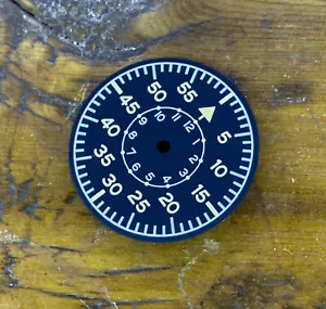 Dirty Yellow Aviation Aviator Luftwaffe reloj B esfera de reloj Seiko 7S26 NH35 - Imagen 1 de 1