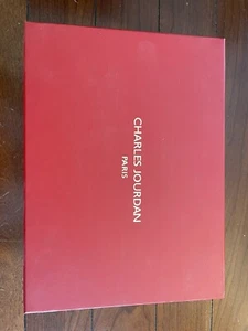 Charles Jourdan ""Faita"" Rosso NUOVO/MAI INDOSSATO CON SCATOLA - Foto 1 di 6