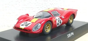 Kyosho 1/64 FERRARI 330 P4 #24 Racing diecast car model - Picture 1 of 4