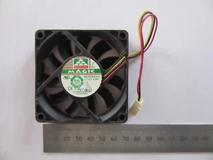 Protechnic Magic 70mm x 15mm 12V DC 0.58A 3-Pin Fan - MGT7012UR-O15 - TESTED - Picture 1 of 3