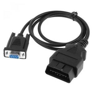 Cable de extensión adaptador de diagnóstico 16 pines OBD 2 OBD-II macho para coche DB9 - Imagen 1 de 4