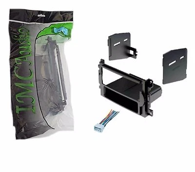 Chrysler Dodge Jeep Single Din Dash Kit for Radio Stereo Install Wire Harness - Image 1 of 4