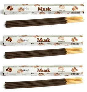 STAMFORD Incense DHOOP STICKS Insence Scent Home MUSK Fragrance - PACK OF 3 - Picture 1 of 1