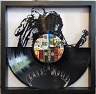 Framed Guns N Roses Art - Lp Vinyl Album Cut Into Art