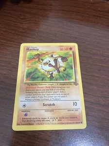 MANKEY - 55/64 - Jungle - Pokemon Card - Picture 1 of 2