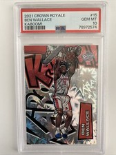 2021 Panini Crown Royale Kaboom! #15 Ben Wallace PSA GEM MINT 10