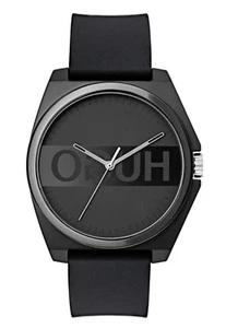 HUGO by HUGO BOSS #PLAY Quartz Silicone Watch, Black. Unisex. - Picture 1 of 8
