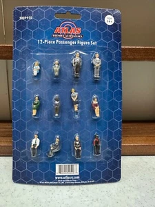 Atlas #3009950 1 Pack 12 Piece Passenger Figure Set O Scale Factory New - Picture 1 of 1