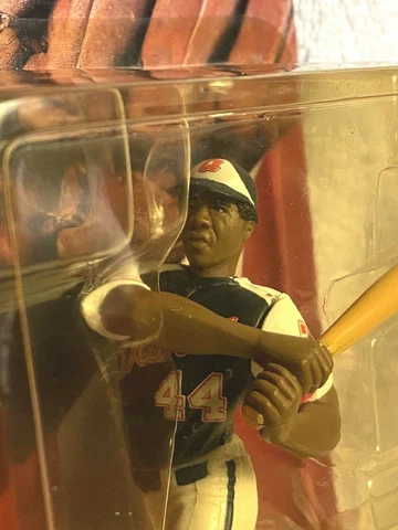 VINTAGE Starting Lineup HANK AARON Figure and Card  ALL CENTURY TEAM - MOC Cover