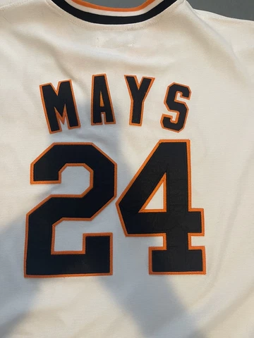 Mitchell & Ness Willie Mays San Francisco Giants Jersey Size 56 Say Hey! Cover