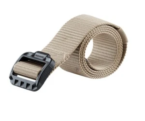 TRU-SPEC SECURITY FRIENDLY BELT 4166009 SIZE 4XLARGE COLOR TAN W/ BLACK BUCKLE - Picture 1 of 3