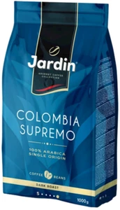 GARTEN KAFFEEBOHNEN KOLUMBIEN SUPREMO DUNKELBRATEN 1000GR RF - Bild 1 von 1