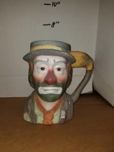 Figur Clown Emmett Kelly Jr. Flambro TASSE Bring in the Clowns SF Spieluhr - Bild 1 von 4