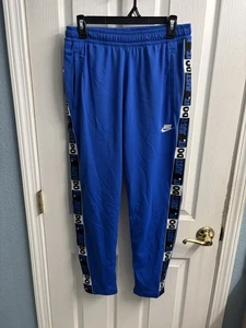 Nike Trainingshose Herren mittelblau Jogginghose Sweatpants Just Do It Spell Out Swoosh - Bild 1 von 5