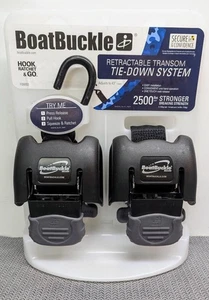 BoatBuckle F08893 Retractable Transom Tie-Down - 2" Web (Pair) - Bild 1 von 2