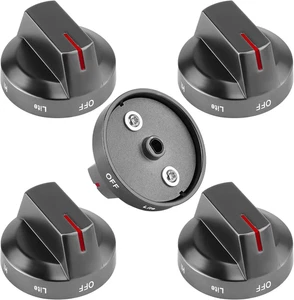 DG94-03500A/Z apto para repuesto de perilla de estufa Samsung (negro) y DG94-04167 DG94- - Imagen 1 de 6