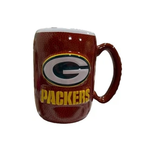 Green Bay Packers NFL 2011 3-D Boelter Brands Coffee Cup Mug Green & Gold - Picture 1 of 8