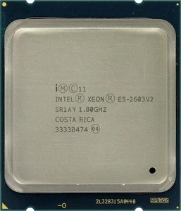 2PCS Intel Xeon E5-2603 V2 1.80GHz 10M Quad Core SR1AY Socket 2011 CPU Processor - Picture 1 of 4