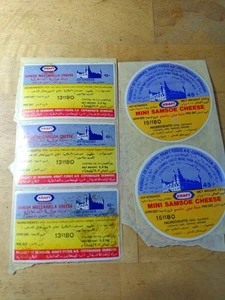 Vtg Kraft Cheese Labels International - Picture 1 of 4