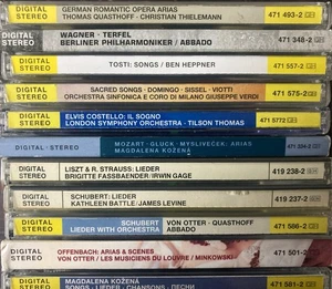 Bulk lot of DEUTSCHE GRAMOPHONE Classical CDs (Vocal) As Pictured G64 - Bild 1 von 2