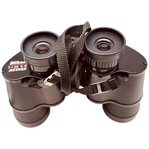 Nikon Action 7x35 Fernglas 8,6° Weitwinkel schwarz mit Original Etui - Bild 1 von 9