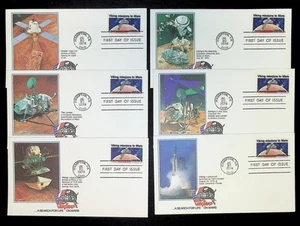 US FDC # 1759 15c Viking to Mars  6 Cachets Fleetwood  1978, 9Q602 - Picture 1 of 1