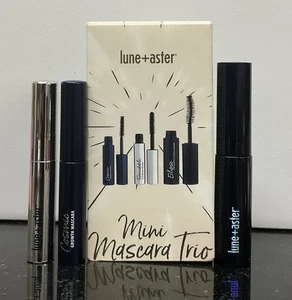 Lune + Aster Mini Mascara Trio Growth Eclipse Volumizing Curling Mascara - Imagen 1 de 3