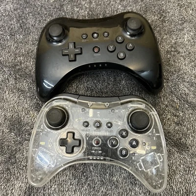 Wii U Afterglow Controller Wii U Pro Black Wireless Controller  Bundle - Image 1 of 4