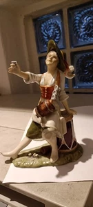MARKETENDERIN, AK Kaiser Porzellan, Alboth, Nr. 452, 19,5 cm, Frau, - Bild 1 von 5