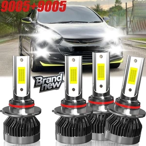 For Hyundai Elantra 2019-2023 4x Car LED Headlight Bulbs Combo High/Low Beam - Foto 1 di 11