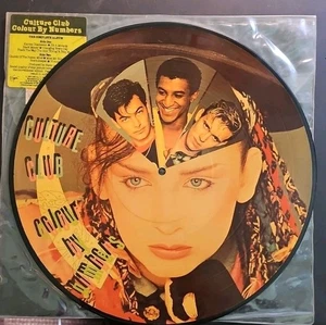 Culture Club - Colour By Numbers Vinyl LP Picture Disc VG+ Virgin VTG  - Picture 1 of 3