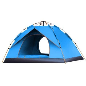 Wasserdichtes Pop-Up-Zelt Outdoor: Portables Campingzelt für 1-2/3-4 Personen, - Bild 1 von 9