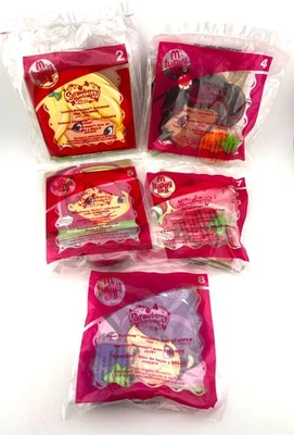 McDonald’s Toy 2009 Strawberry Shortcake #2, 4, 5, 7, 8 cuaderno/estampador NUEVO Foto 1 de 2