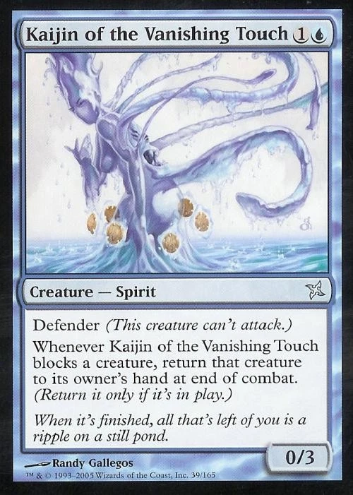 Kaijin of the Vanishing Touch - Light Play MTG Betrayers of Kamigawa - Image 1 of 1